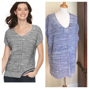 Croft & Barrow ribbed dolman sleeve sweater